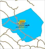 شیپ فایل راه های ارتباطی شهرستان بهاباد واقع در استان یزد