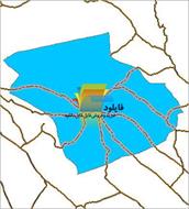 شیپ فایل راه های ارتباطی شهرستان بافق واقع در استان یزد