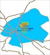 شیپ فایل راه های ارتباطی شهرستان یزد واقع در استان یزد